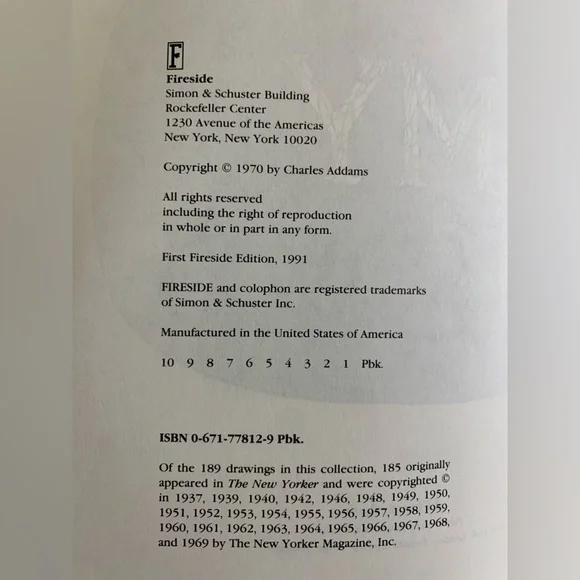 VTG My Crowd By Charles Addams The Original Addams Family Picture Book - Picture 3 of 8